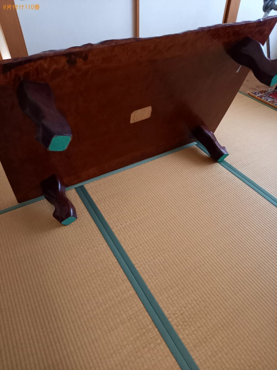 【高岡郡佐川町】ローテーブルの回収・処分ご依頼　お客様の声