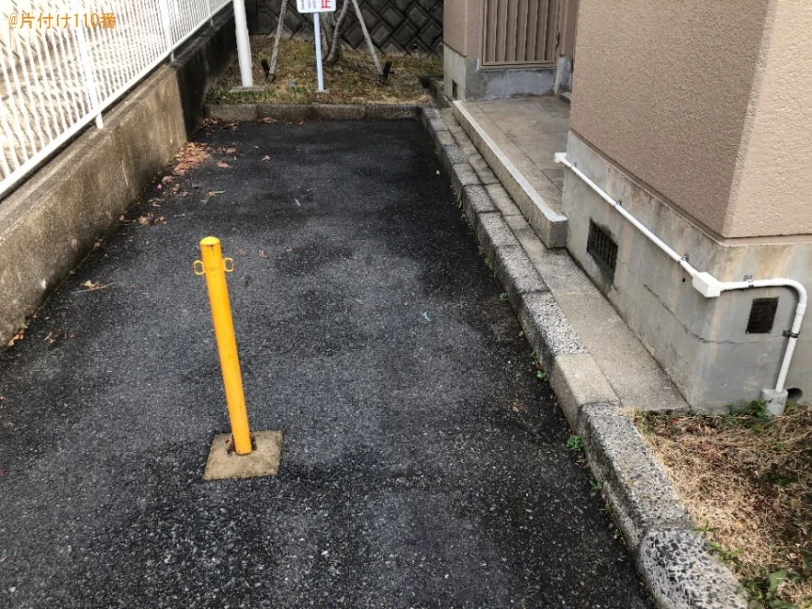 【北九州市小倉南区】退去者が置いて行った自転車、原付の回収・処分