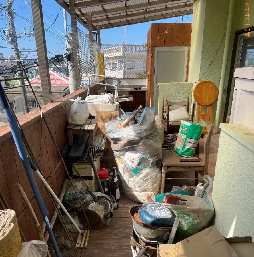 【うるま市】家財道具、ゴルフバッグ、扉、椅子、一般ごみ等の回収