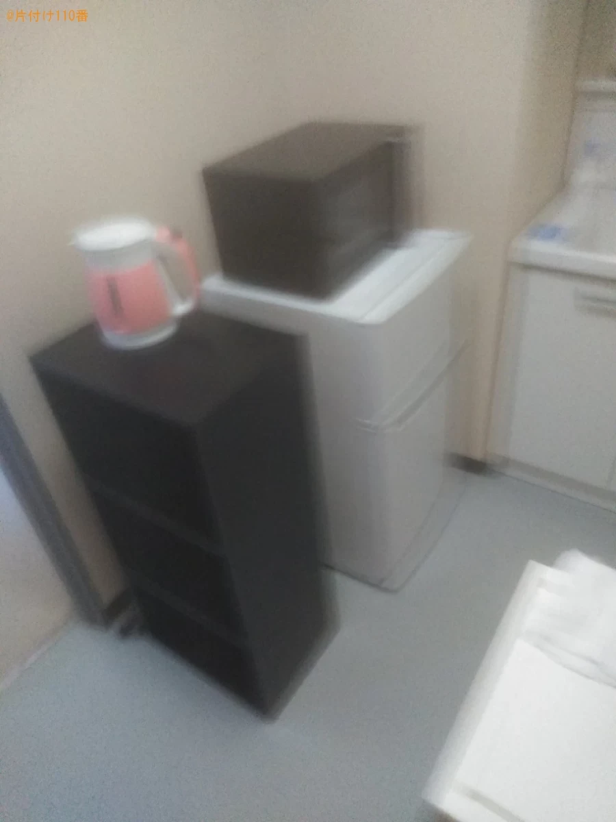 【八幡浜市保内町】冷蔵庫、テレビ台、電子レンジ、ポット等の回収