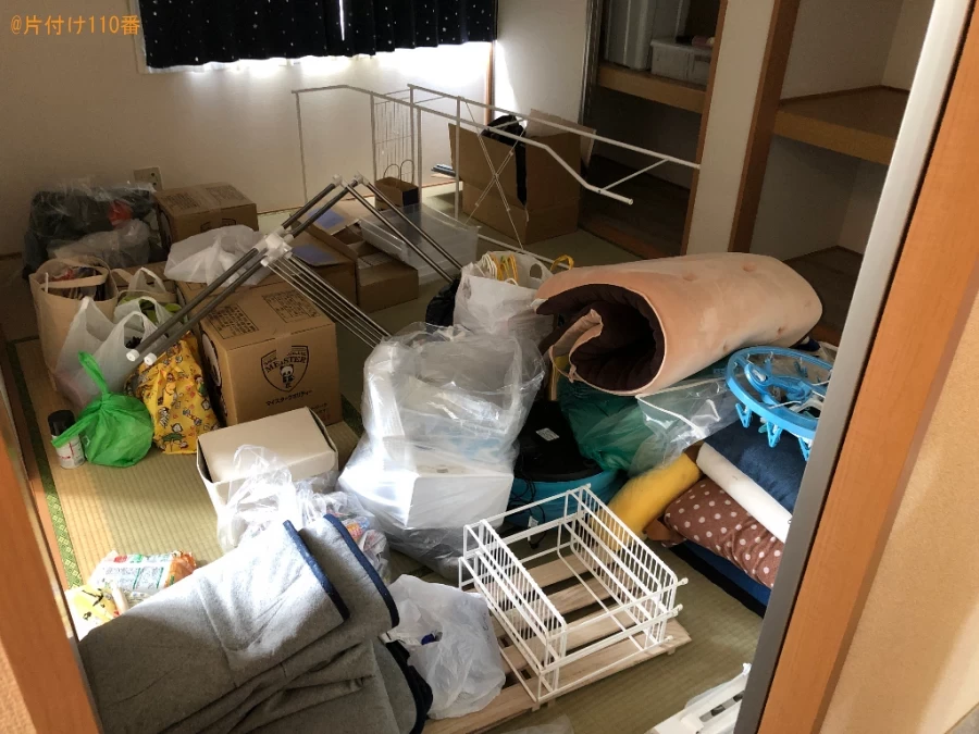 【周南市】冷蔵庫、洗濯機、布団、物干し、すのこ等の回収・処分