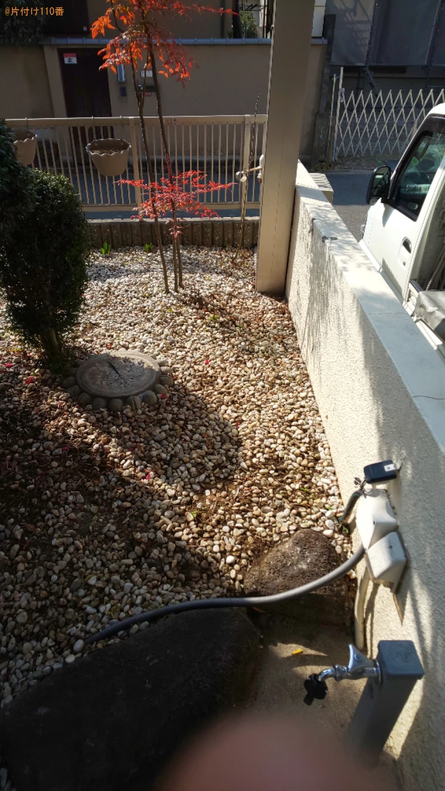 【枚方市】灯篭、ブロックの回収・処分ご依頼　お客様の声