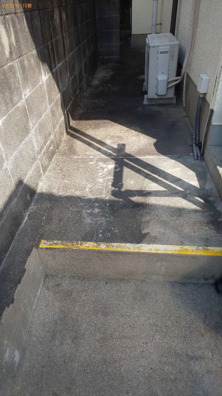 【枚方市】灯篭、ブロックの回収・処分ご依頼　お客様の声