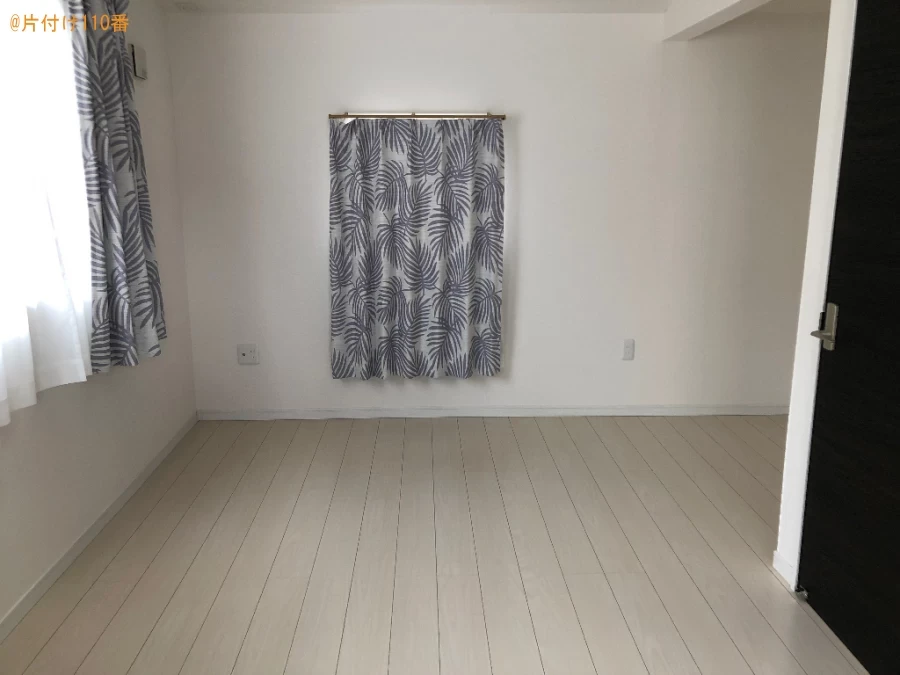 【宗像市】マットレス付きシングルベッド、テレビ、テレビ台等の回収