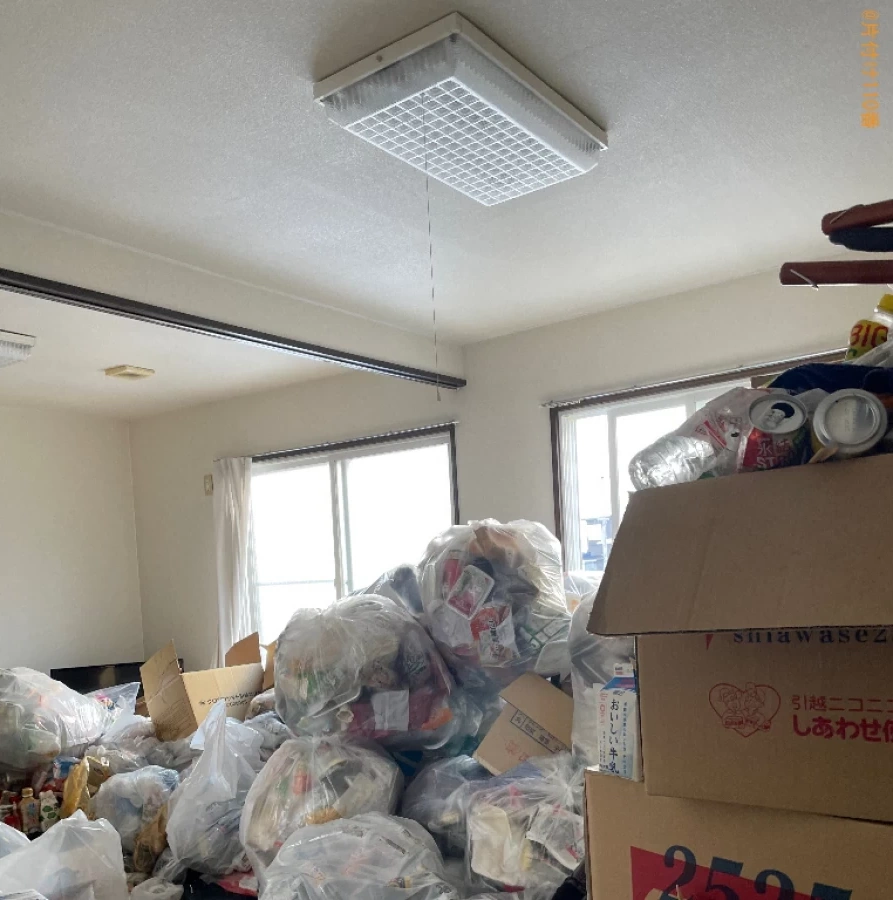 【五所川原市】大量の一般ごみの回収・処分ご依頼　お客様の声