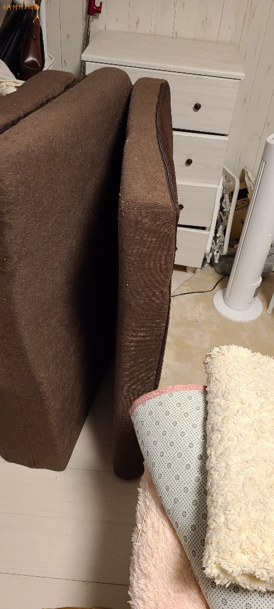 【山陽小野田市】ウレタンマットレス、タンス、テレビ、食器等の回収