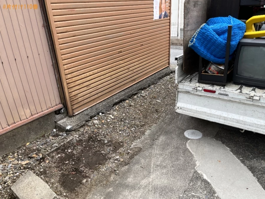 【彦根市】テレビ、シルバーカー、冷蔵庫、エレクトーン等の回収