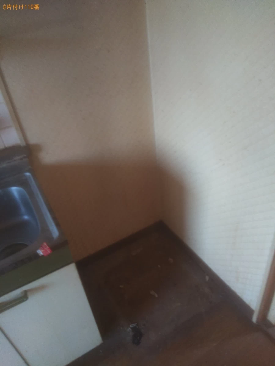 【松山市福音寺町】冷蔵庫、洗濯機、テレビ等家財一式の回収・処分