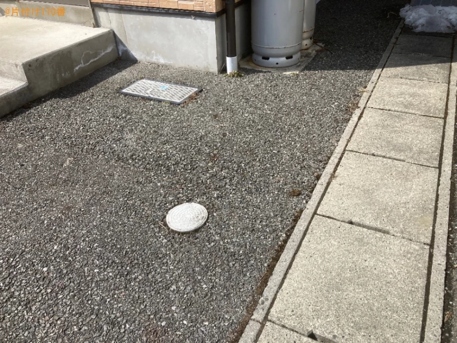 【一関市千厩町】二人掛けソファー、カーペット、タンス台等の回収