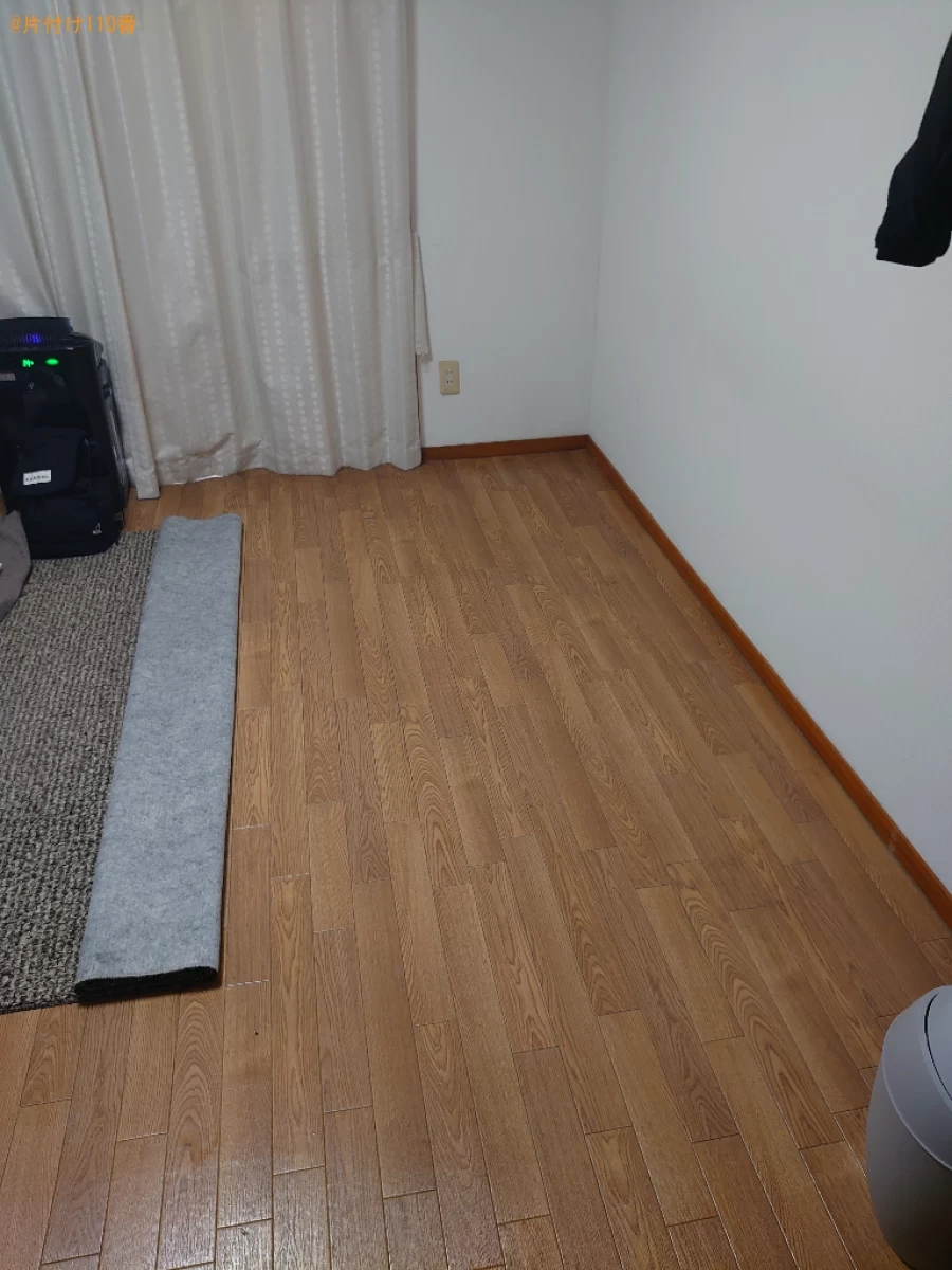 【松山市】マットレス付きシングルベッドの回収・処分ご依頼