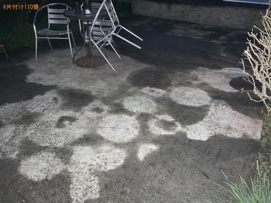 【鹿児島市吉野町】マットレス付きシングルベッド、学習机等の回収