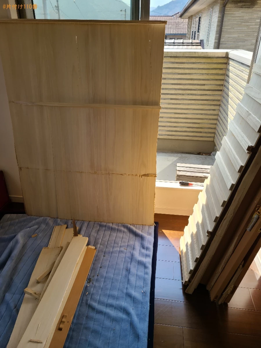 【徳島市上八万町】タンスの回収と家具の移動作業ご依頼　お客様の声