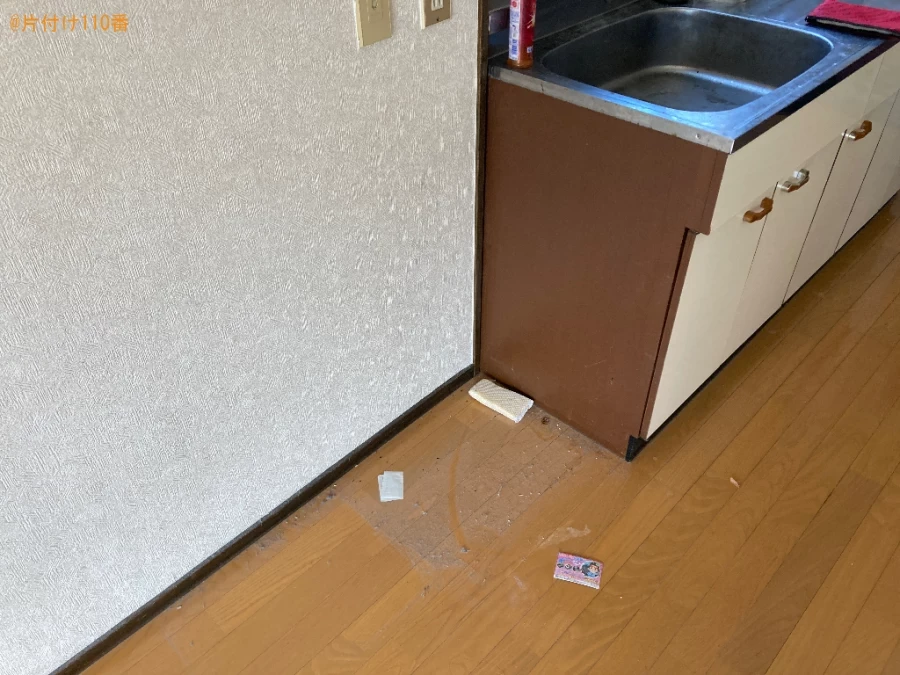 【鹿児島市】冷蔵庫、マットレス付きシングルベッド、ポット等の回収