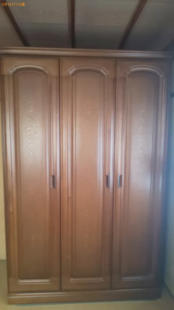 【枚方市】婚礼タンスの回収・処分ご依頼　お客様の声