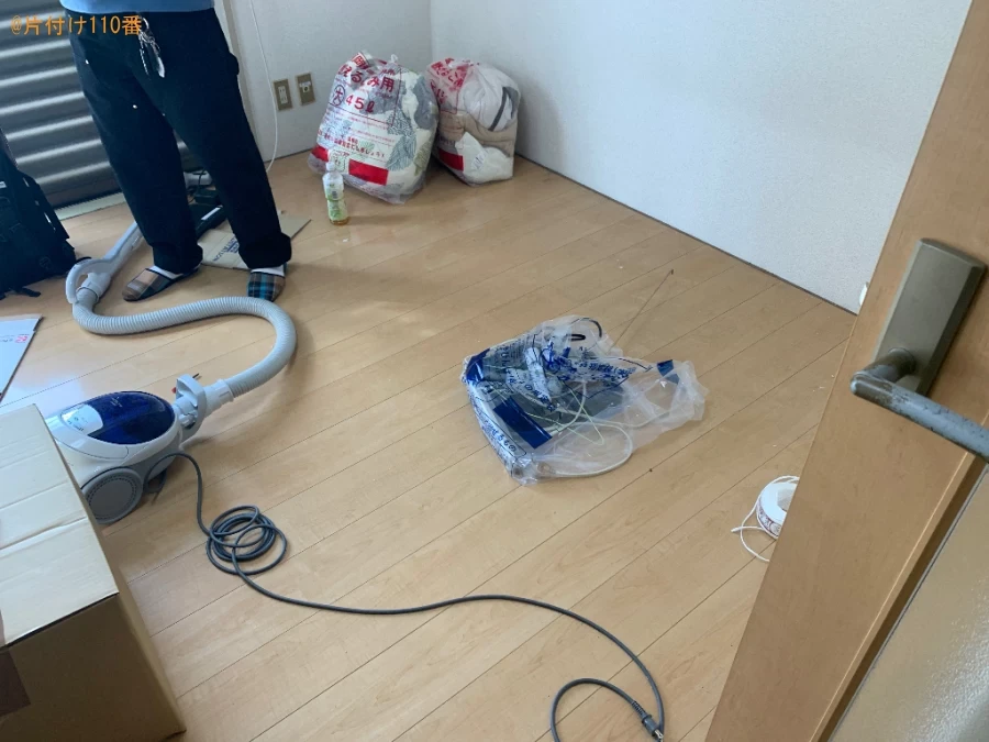 【福岡市城南区】冷蔵庫、洗濯機、シングルベッド等の回収・処分