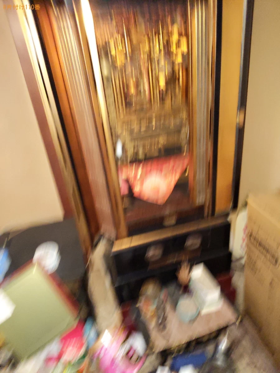 【羽曳野市】仏壇の回収・処分ご依頼　お客様の声