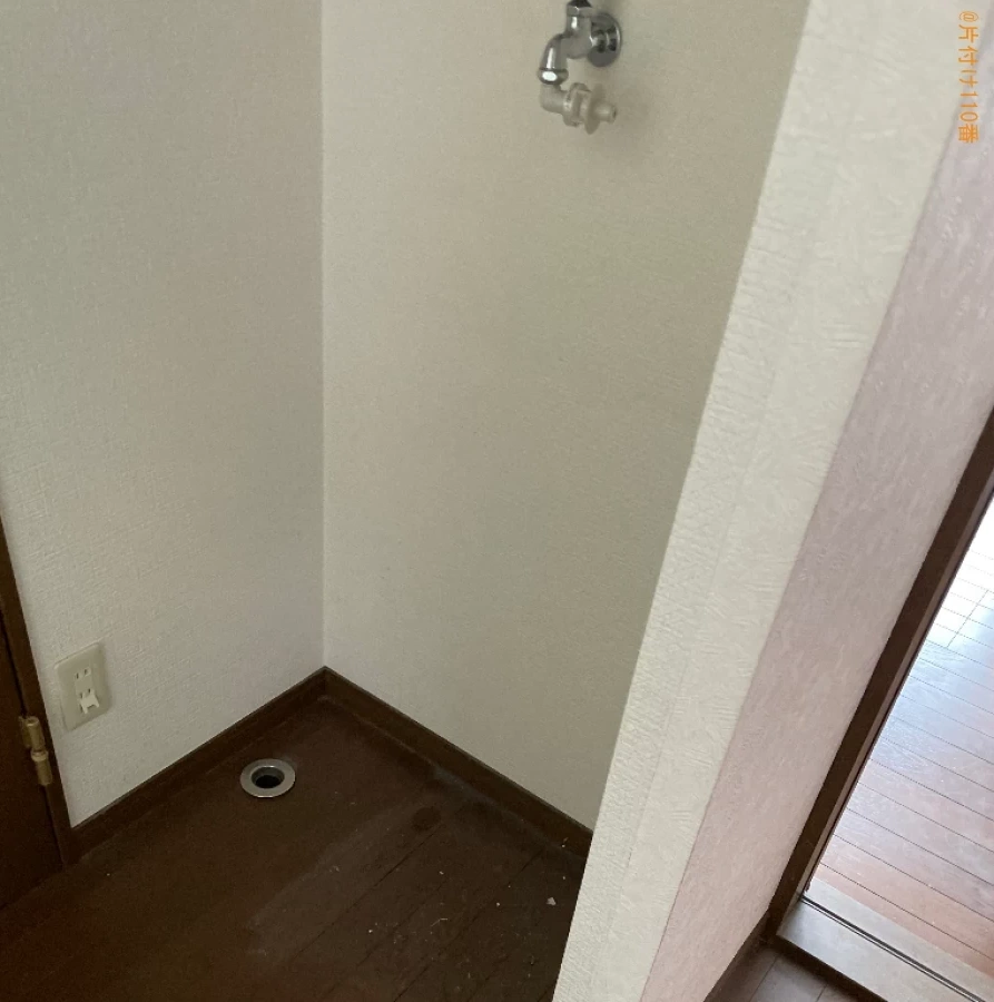 【弘前市寒沢町】冷蔵庫、洗濯機、食器棚、電子レンジの回収・処分