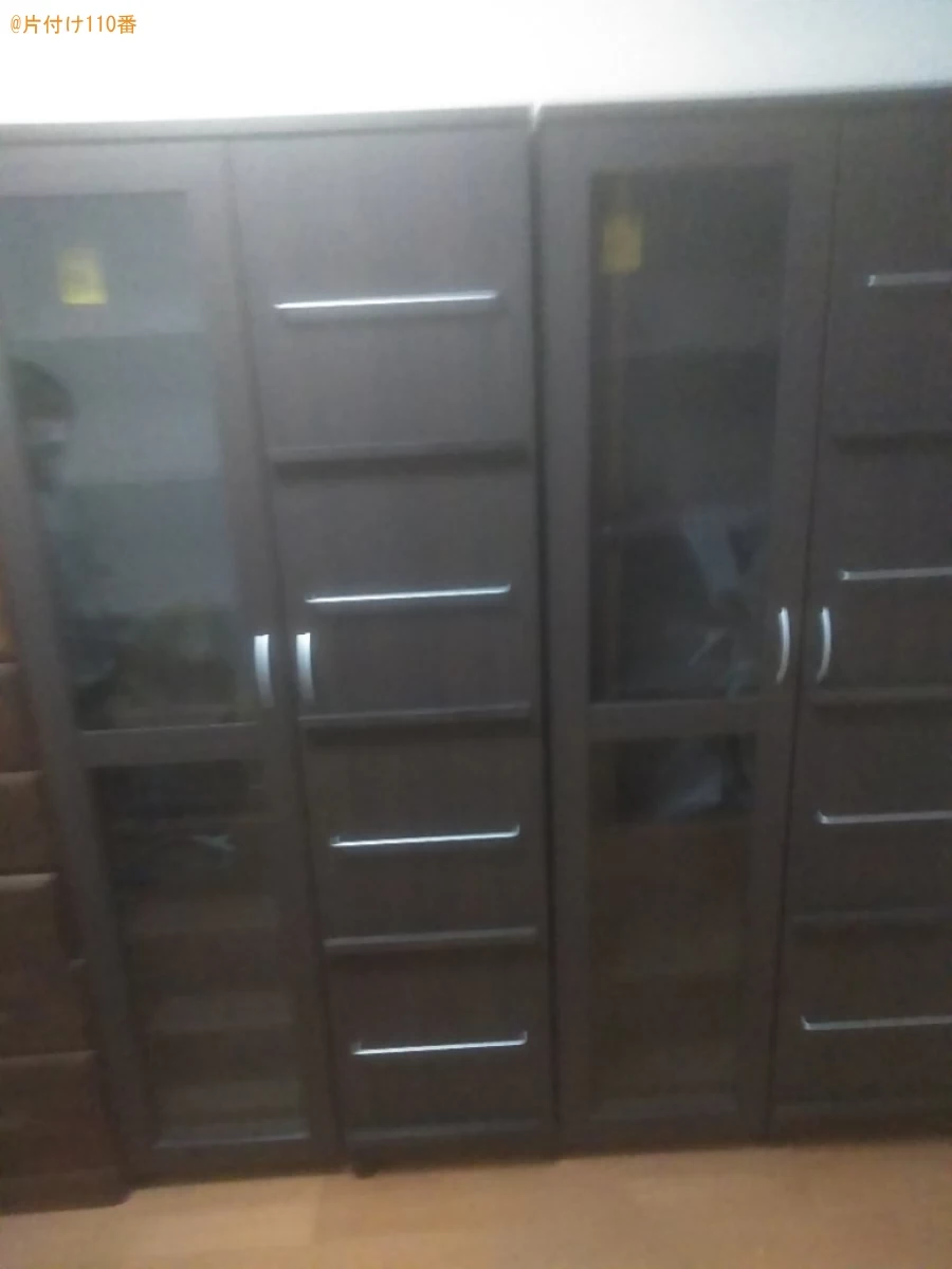 【今治市北日吉町】本棚の回収・処分ご依頼　お客様の声