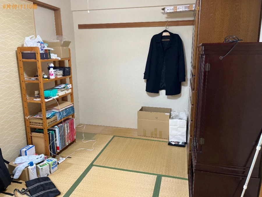 【大津市】本棚、タンス、布団の回収・処分ご依頼　お客様の声