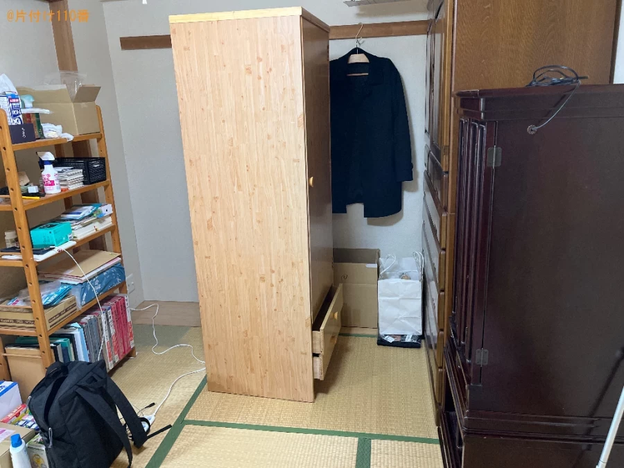 【大津市】本棚、タンス、布団の回収・処分ご依頼　お客様の声