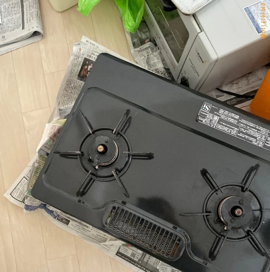 【青森市】カラーボックス、ガスコンロ、自転車、プリンターの回収