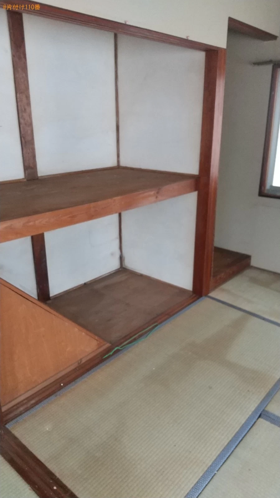 【福山市箕島町】ダブルベッドマットレス、タンス、鏡台等の回収