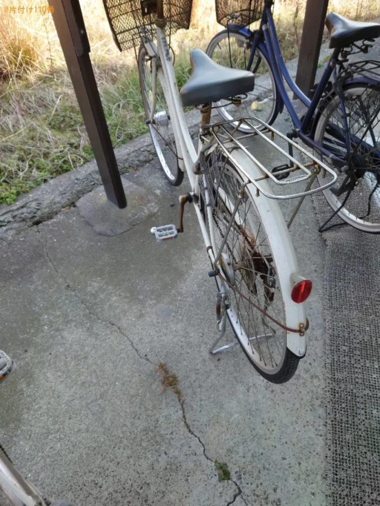 【伊予郡砥部町】自転車の回収・処分ご依頼　お客様の声
