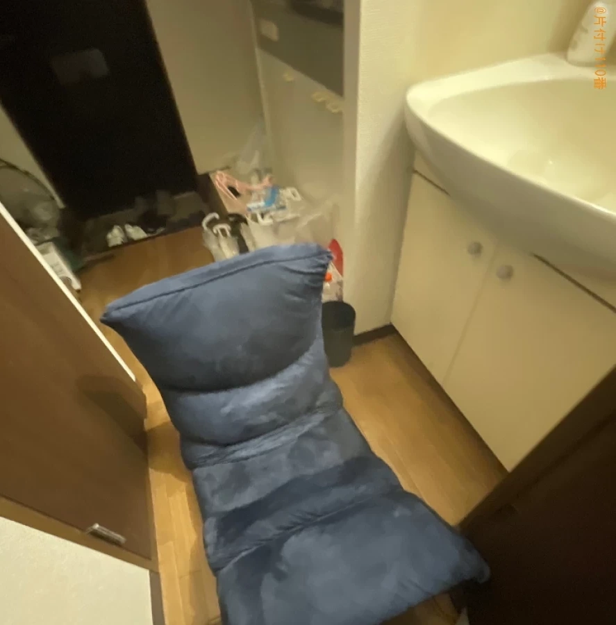 【岡山市北区】こたつ、座椅子の回収・処分ご依頼　お客様の声