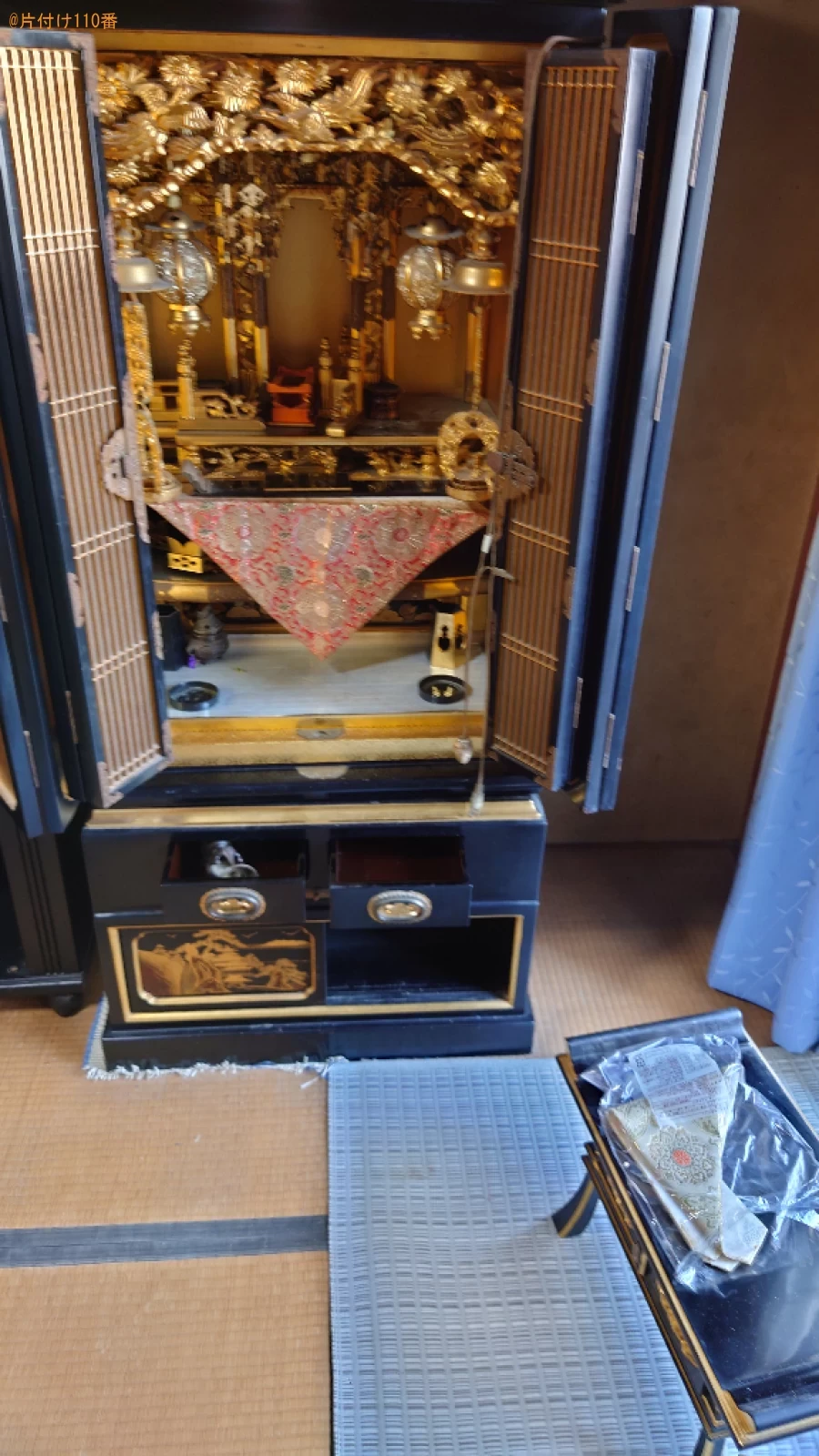 【寝屋川市】仏壇、エアコンの回収・処分ご依頼　お客様の声