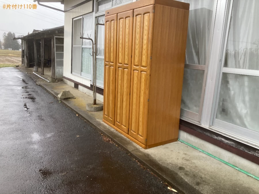 【奥州市】婚礼タンス、四人掛けソファー等の回収・処分ご依頼