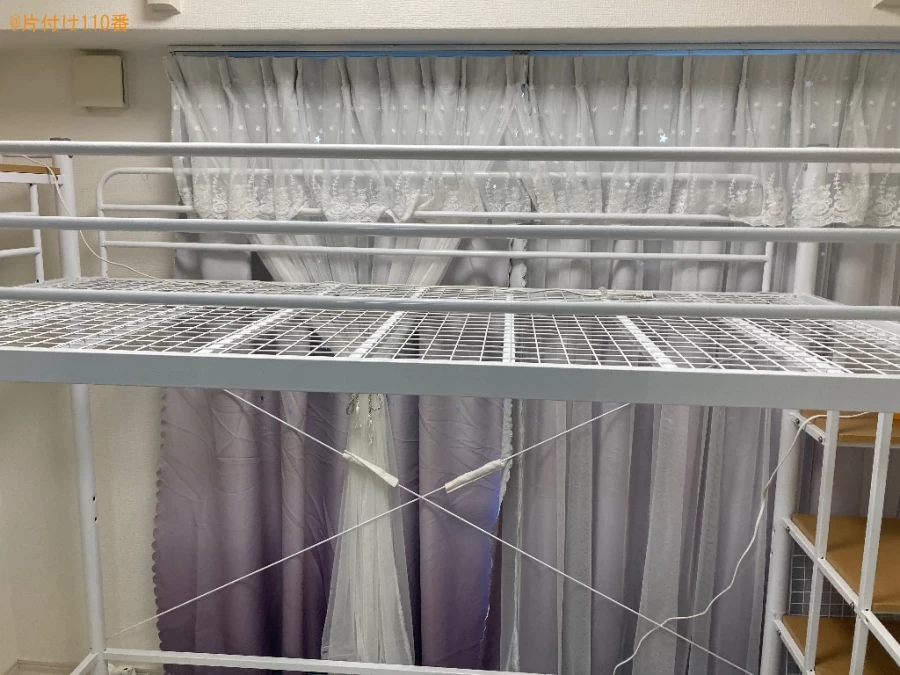 【鹿児島市南林寺町】ロフトベッドの解体作業ご依頼　お客様の声