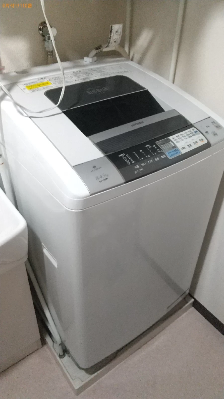 【福山市紅葉町】洗濯機の回収・処分ご依頼　お客様の声