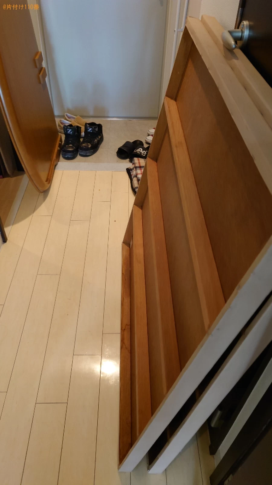 【大阪市東淀川区】マットレス付きシングルベッドの回収・処分ご依頼