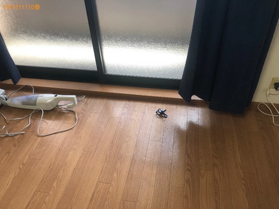 【岡山市東区】テレビ台、マットレス付きシングルベッド等の回収