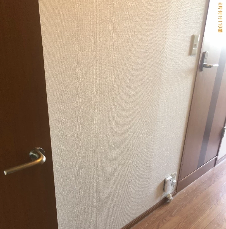 【岡山市東区】テレビ台、マットレス付きシングルベッド等の回収