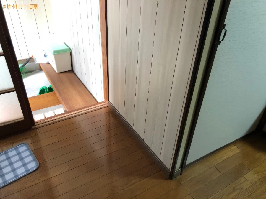 【下関市彦島塩浜町】タイルカーペット、文庫本等の回収・処分