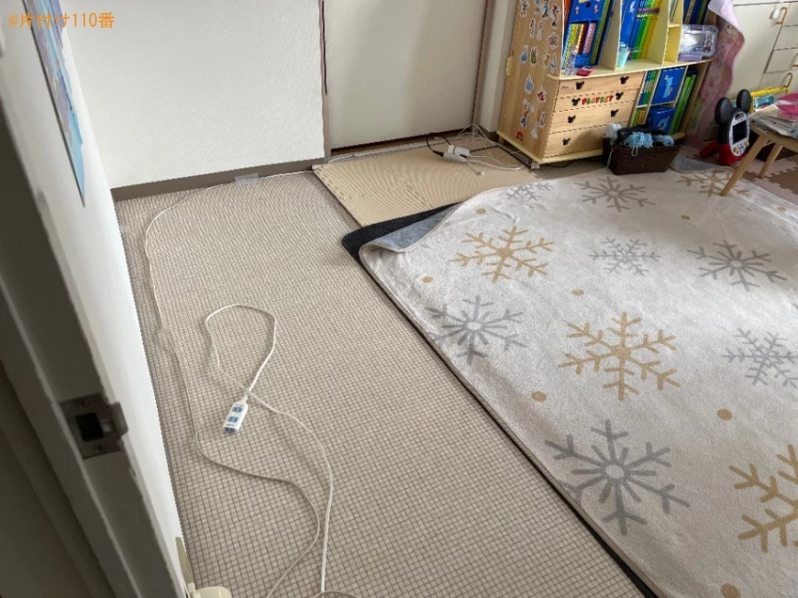 【大津市】三人掛けソファーの回収・処分ご依頼　お客様の声