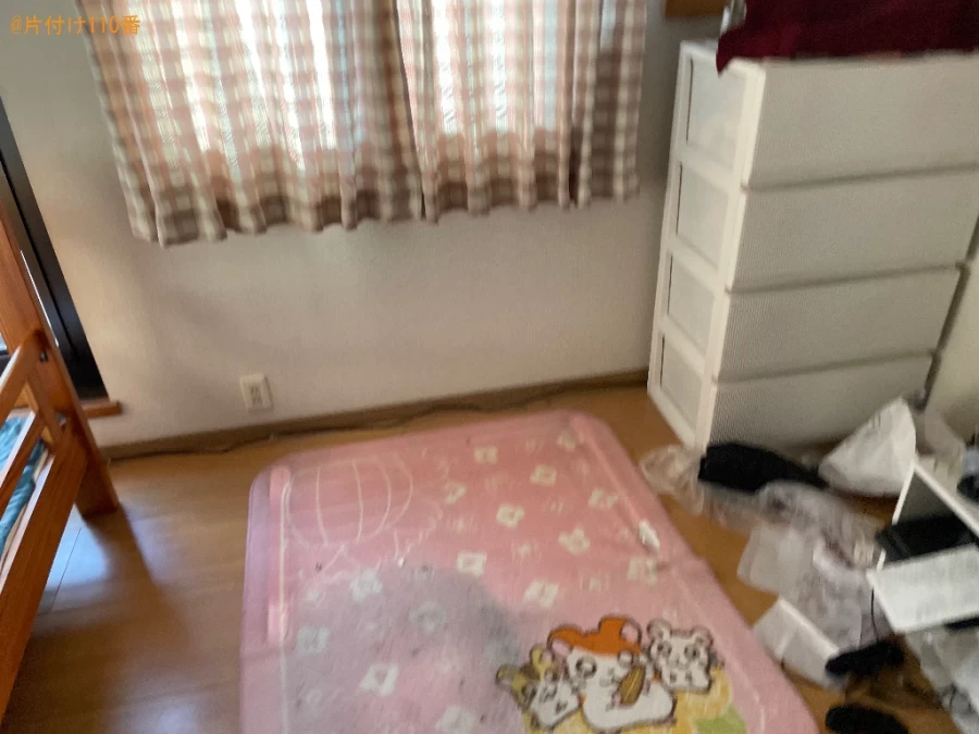 【彦根市小泉町】学習机、椅子の回収・処分ご依頼　お客様の声