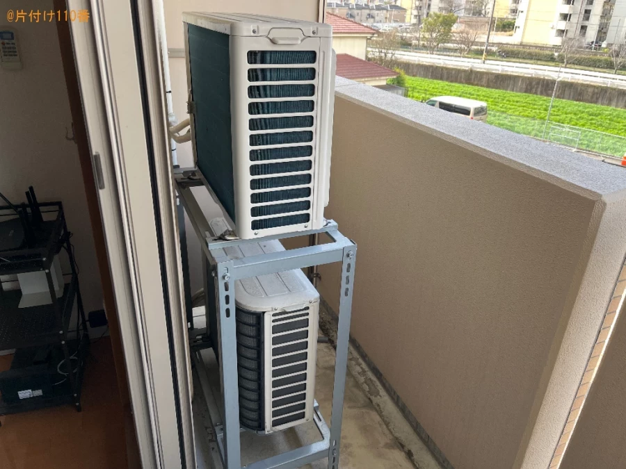 【京都市山科区】エアコンの回収・処分ご依頼　お客様の声