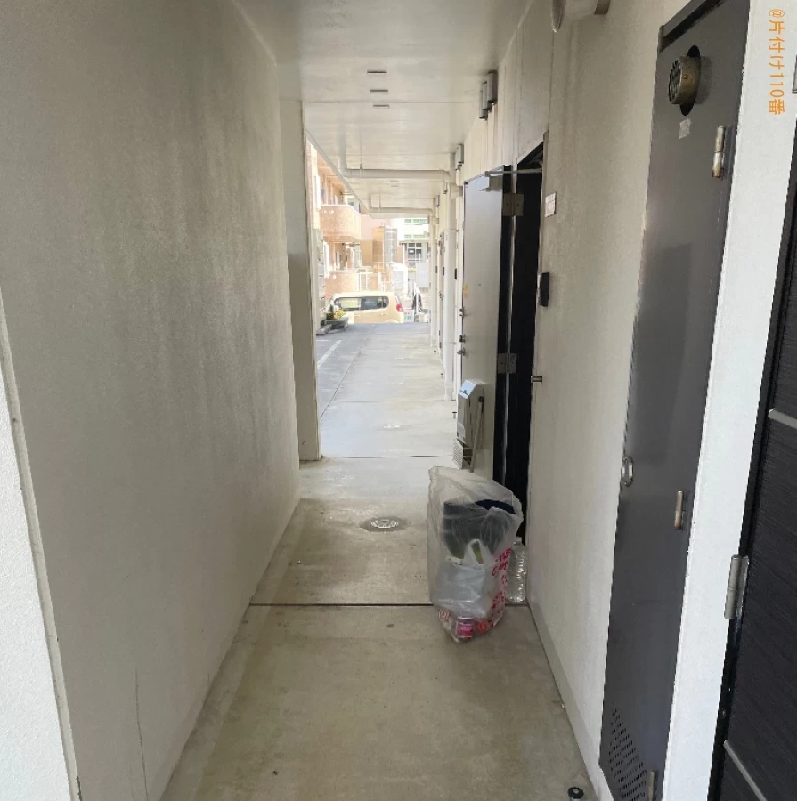 【うるま市】マットレス付きセミダブルベッド等の回収・処分ご依頼