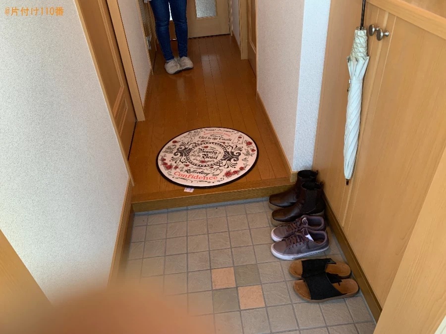 椅子、ラック、掃除機等の回収・処分ご依頼　お客様の声