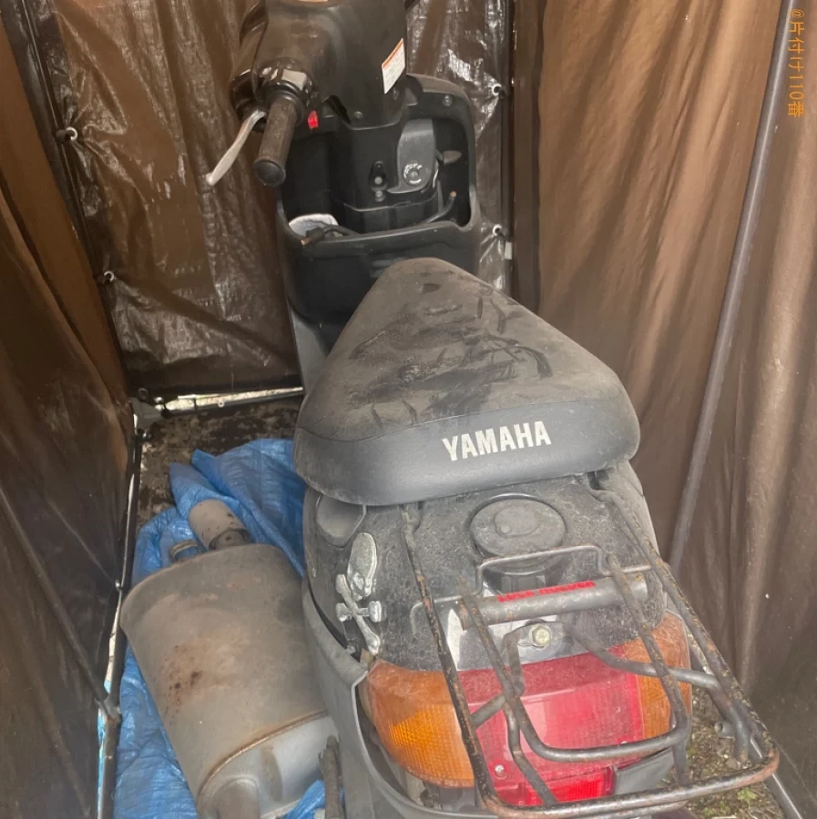 【弘前市】原付の回収・処分ご依頼　お客様の声