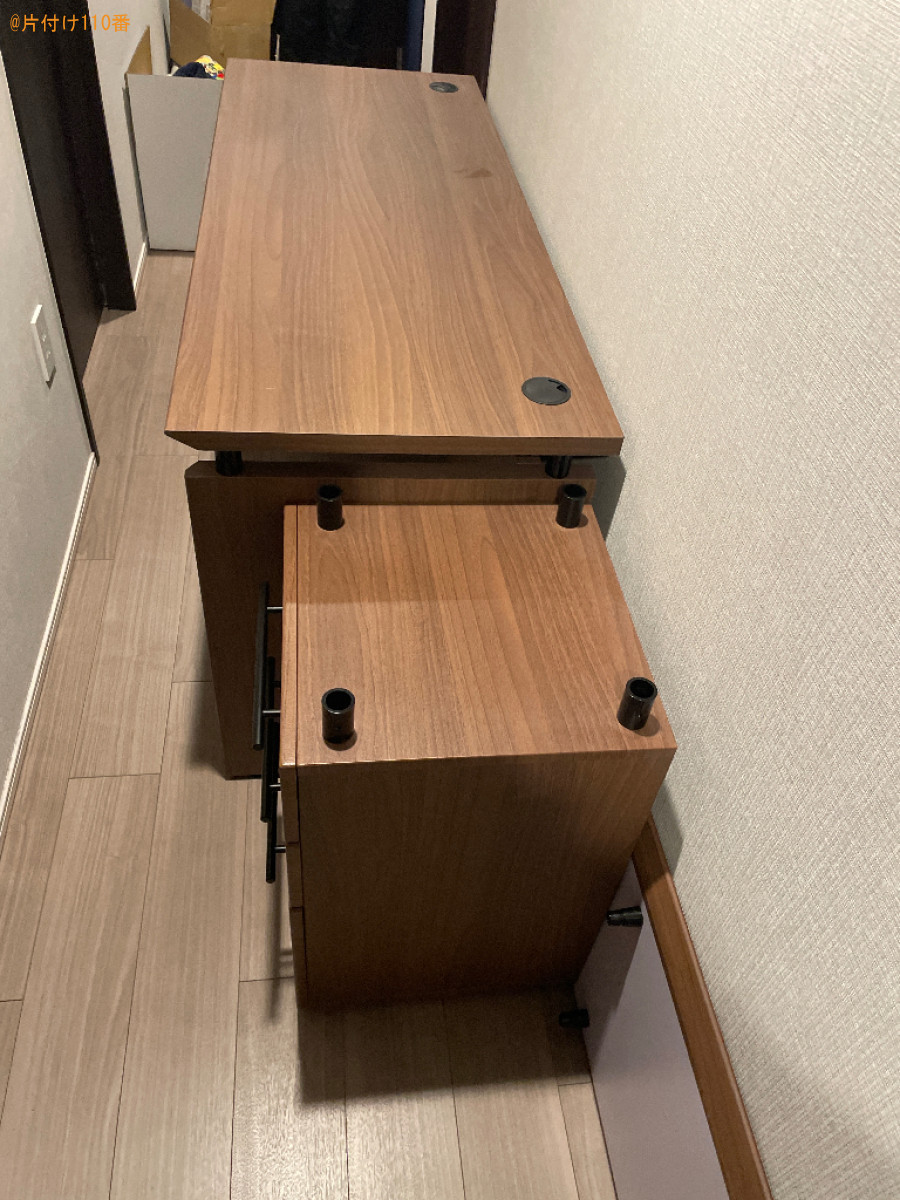 【大津市】業務用机の回収・処分ご依頼　お客様の声