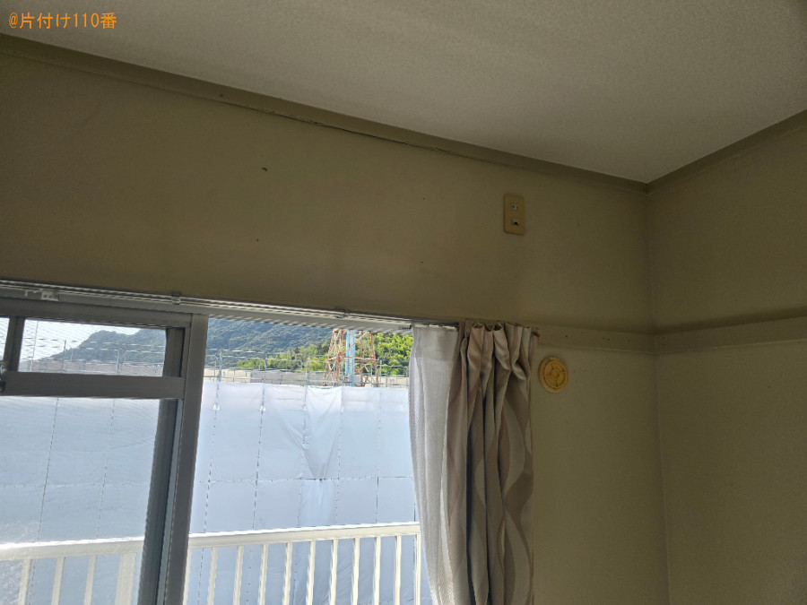 【山口市】家庭用エアコンの取り外し・回収・処分ご依頼　お客様の声