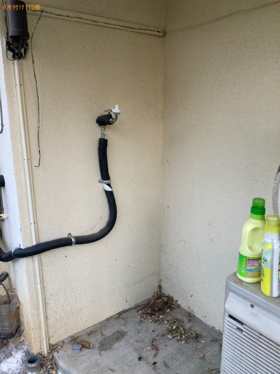 【甲府市岩窪町】洗濯機の回収・処分ご依頼　お客様の声