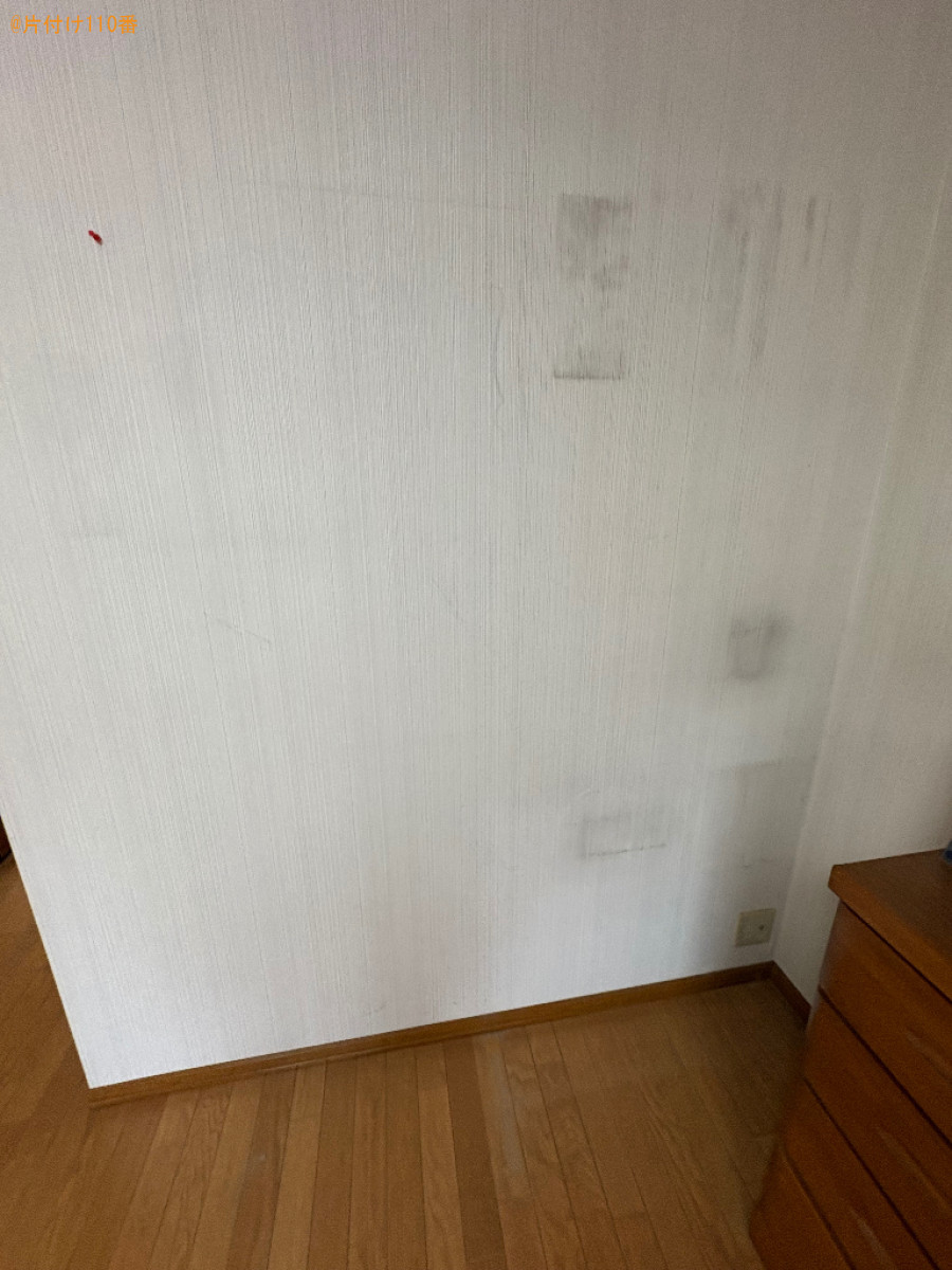 【甲府市】2階から1階への棚を移動する作業ご依頼　お客様の声