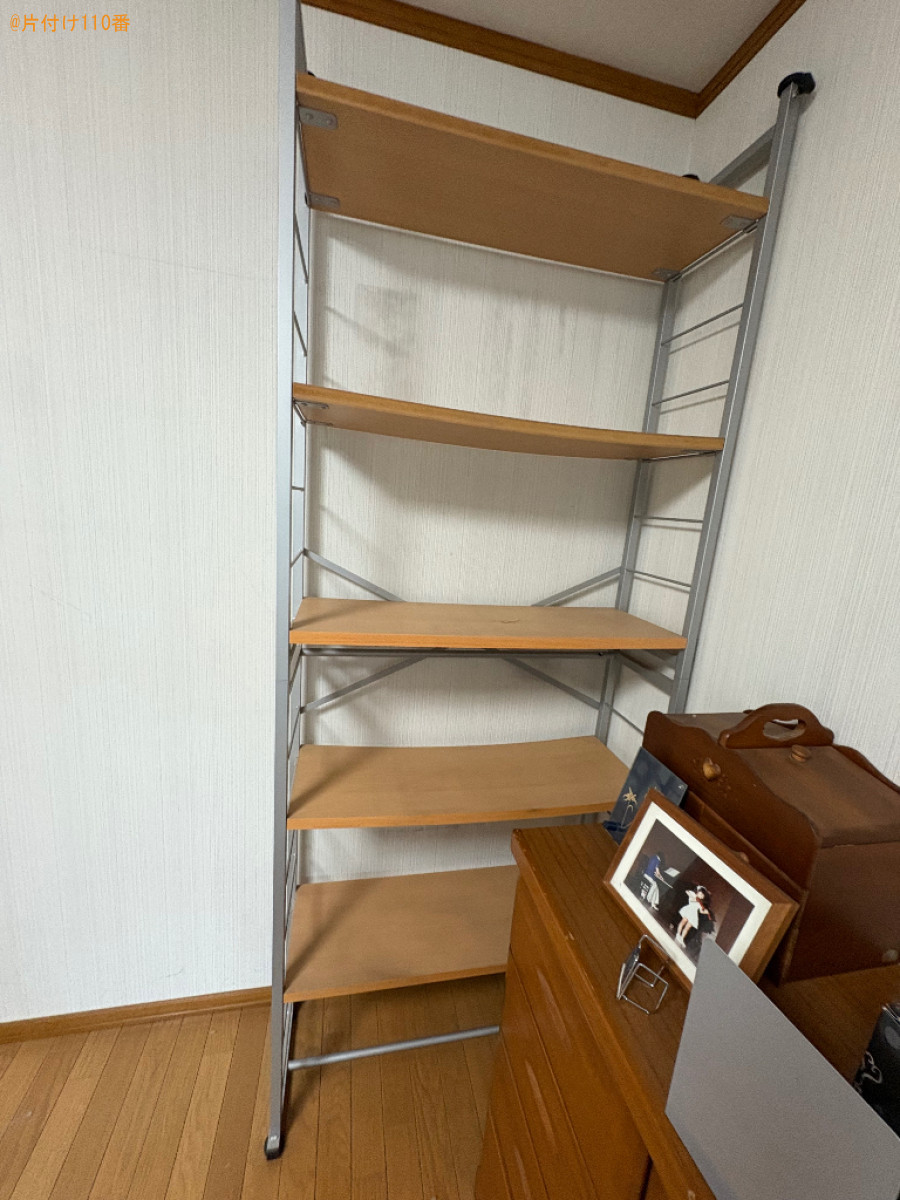 【甲府市】2階から1階への棚を移動する作業ご依頼　お客様の声