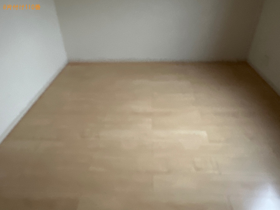 【倉敷市】マットレス付きシングルベッドの回収・処分ご依頼