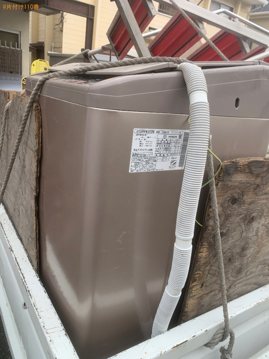 【福岡市南区】洗濯機、掃除機等の回収・処分ご依頼　お客様の声