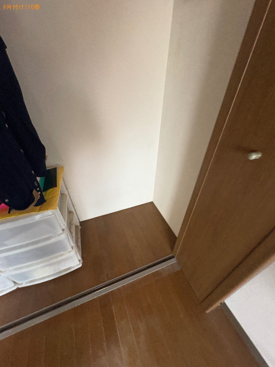 【三島市南本町】マットレス付きセミダブルベッド、PC等の回収